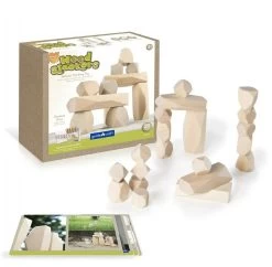 Guidecraft - Naturholzkonstruktion Stapelsteine (G6772)