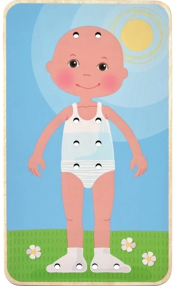 HABA Fädelspiel Anziehspaß 4 HABA Fädelspiel Anziehspaß – Bild 2