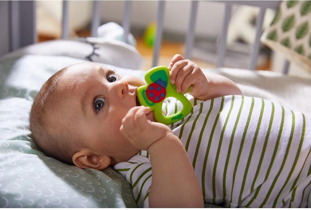 HABA Greifling Glücksklee 4 HABA Greifling Glücksklee – Bild 2