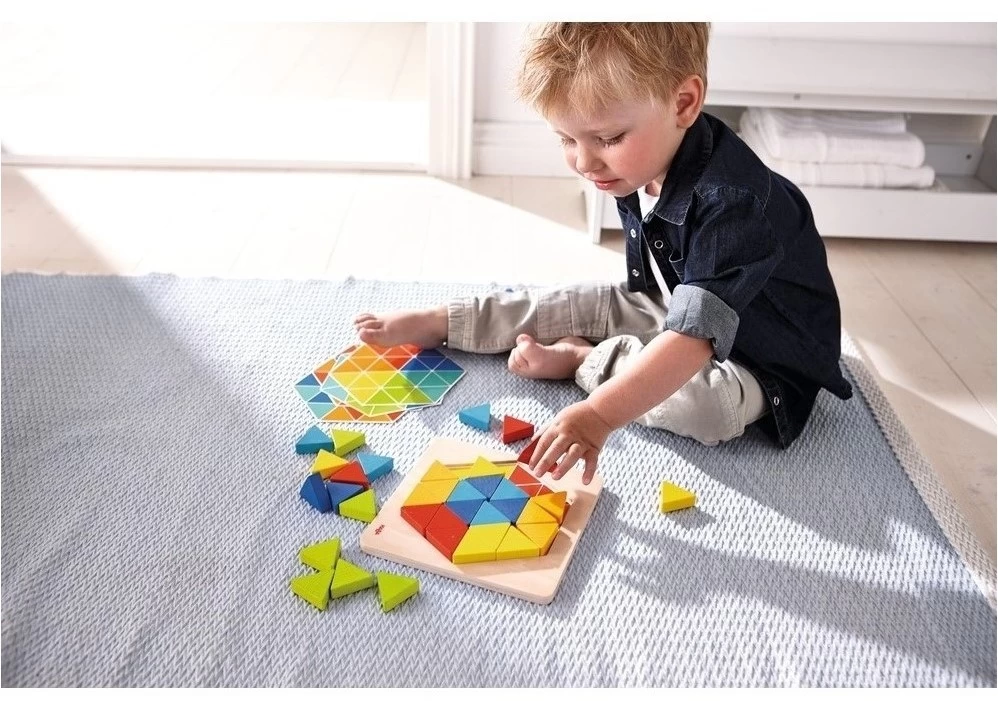 Haba Legespiel Zauberdreiecke 4 Haba Legespiel Zauberdreiecke – Bild 2