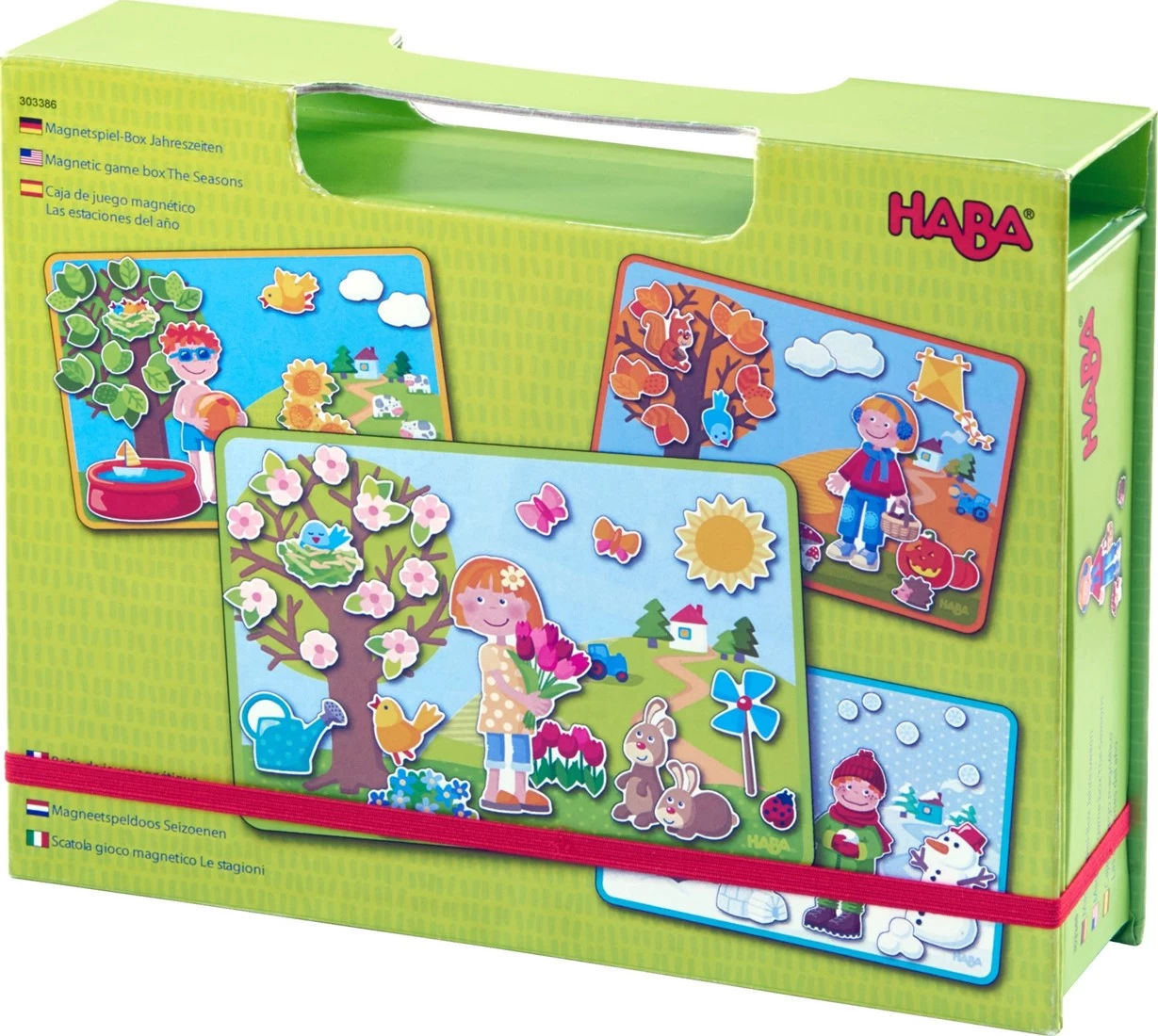 Haba Magnetspiel-Box Jahreszeiten 3 Haba Magnetspiel-Box Jahreszeiten