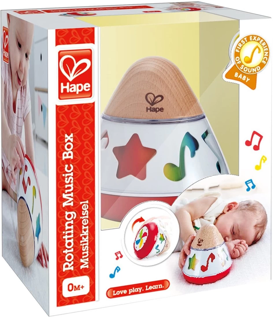 Hape E0332 - Musikkreisel Mit Beruhigenden Klängen, Spieluhr, Ab Geburt 5 Hape E0332 - Musikkreisel Mit Beruhigenden Klängen, Spieluhr, Ab Geburt – Bild 3