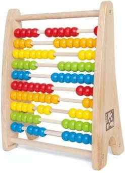 Hape E0412 E0412-Regenbogen-Abacus, Multicolour