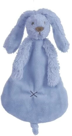 Happy Horse Hase Richie Tiefblau Schnuffeltuch
