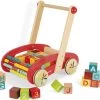 Janod Holzwagen "Abc" Mit 30 Bausteinen Und Rechenschieber -Kinder Welt Verkauf holzwagen quot abc quot mit 30 bausteinen und rechenschieber