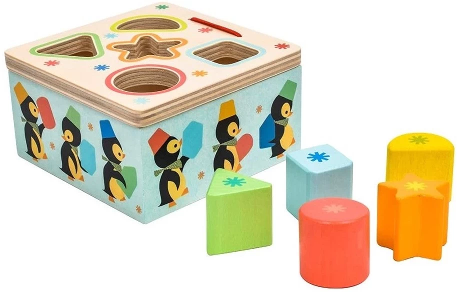 ISBN Geo Junzo Formen-Sortierbox Pinguin Djeco 06409 Ab 18 M. 5 ISBN Geo Junzo Formen-Sortierbox Pinguin Djeco 06409 Ab 18 M. – Bild 3