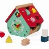 Janod - Baby Forest Formen-Steckspiel Aus Holz, Haus, Bausteine, Frühes Alter Und Lernspielzeug, Zum Erlernen Von Farben Und Feinmotorischen Fähigkeiten, Ab 18 Monaten, J08008 -Kinder Welt Verkauf janod baby forest formen steckspiel aus holz haus bausteine fruehes alter und lernspielzeug zum erlernen von farben und feinmotorischen faehigkeiten a