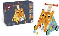 Janod Baby Lauflernhilfe ‘Katze’ - Holzspielzeug, Laufwagen Für Draußen - Baby Walker Mit Bremse Und Höhenverstellbarem Griff - Spielend Laufen Lernen - Ab 12 Monaten, J08005 7 Janod Baby Lauflernhilfe ‘Katze’ - Holzspielzeug, Laufwagen Für Draußen - Baby Walker Mit Bremse Und Höhenverstellbarem Griff - Spielend Laufen Lernen - Ab 12 Monaten, J08005 -Kinder Welt Verkauf janod baby lauflernhilfe katze holzspielzeug laufwagen fuer draussen baby walker mit bremse und hoehenverstellbarem griff spielend laufen lernen ab 12 monaten j08005 3