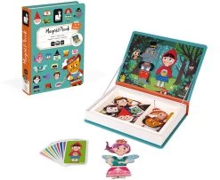 Janod J02588 Magneti'Book Märchen-Magnetisches Lernspiel Mit 40 Teilen-Entwicklung Von Feinmotorik Und Fantasie-Ab 3 Jahren -Kinder Welt Verkauf janod j02588 magneti book maerchen magnetisches lernspiel mit 40 teilen entwicklung von feinmotorik und fantasie ab 3 jahren 2