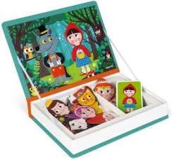 Janod J02588 Magneti'Book Märchen-Magnetisches Lernspiel Mit 40 Teilen-Entwicklung Von Feinmotorik Und Fantasie-Ab 3 Jahren -Kinder Welt Verkauf janod j02588 magneti book maerchen magnetisches lernspiel mit 40 teilen entwicklung von feinmotorik und fantasie ab 3 jahren 3