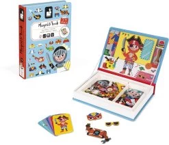 Janod J02719 Magneti'Book Kostüme Lernspielzeug, Jungs -Kinder Welt Verkauf janod j02719 magneti book kostueme lernspielzeug jungs 2