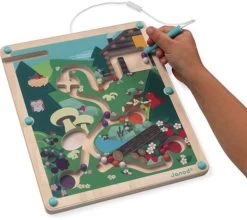 Janod J05311 Magnetisches Labyrinth Mit Kugeln Aus Holz Der Wald-Entwicklung Von Feinmotorik Und Konzentration-Format: 21 X 25 Cm-FSC-Zertifiziert-Ab 2 Jahren -Kinder Welt Verkauf janod j05311 magnetisches labyrinth mit kugeln aus holz der wald entwicklung von feinmotorik und konzentration format 21 x 25 cm fsc zertifiziert ab 2 jahr