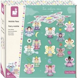 Janod J07925 Feen-Mobile-Les Ateliers Déco-Set Für Kreative Freizeitbeschäftigungen Kinder-Entwicklung Von Feinmotorik Und Konzentration-Ab 6 Jahren -Kinder Welt Verkauf janod j07925 feen mobile les ateliers deco set fuer kreative freizeitbeschaeftigungen kinder entwicklung von feinmotorik und konzentration ab 6 jahren 2