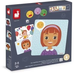 Janod - Magnetisches Spiel „Emotionen“ - Lernspiel Babys Und Kleinkinder - Ab 2 Jahren, J08038 -Kinder Welt Verkauf janod magnetisches spiel emotionen lernspiel babys und kleinkinder ab 2 jahren j08038 2