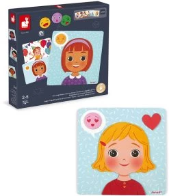 Janod - Magnetisches Spiel „Emotionen“ - Lernspiel Babys Und Kleinkinder - Ab 2 Jahren, J08038 -Kinder Welt Verkauf janod magnetisches spiel emotionen lernspiel babys und kleinkinder ab 2 jahren j08038 3