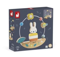 Janod Pure - Kralendoolhof En Schommelend Konijn -Kinder Welt Verkauf janod pure kralendoolhof en schommelend konijn 2