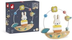 Janod Pure - Kralendoolhof En Schommelend Konijn -Kinder Welt Verkauf janod pure kralendoolhof en schommelend konijn 3