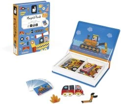 JANOD Racers Magneti'Book -Kinder Welt Verkauf janod racers magneti book 2