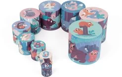 Janod - Runde Pyramide Tiere Des Waldes - Baby- Und Kleinkindspielzeug - Spielzeug Zum Stapeln Und Stecken - Erlernen Der Größen- Und Zahlenbegriffe - Ab 1 Jahr, J02670 -Kinder Welt Verkauf janod runde pyramide tiere des waldes baby und kleinkindspielzeug spielzeug zum stapeln und stecken erlernen der groessen und zahlenbegriffe ab 1 jahr j02670 3