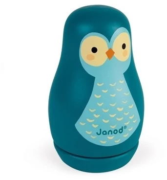 Janod - Spieldose Aus Holz Eule - Kinderzimmer-Deko - Ab 1 Jarh, J04672 3 Janod - Spieldose Aus Holz Eule - Kinderzimmer-Deko - Ab 1 Jarh, J04672