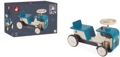 Janod - Traktor Rutscher Aus Holz - Baby Rutschauto - Mit Lenkrad, Integrierter Hupe Und Anhängerkupplung - Geräuscharme Räder - Holzspielzeug - Ab 18 Monaten, J08053 -Kinder Welt Verkauf janod traktor rutscher aus holz baby rutschauto mit lenkrad integrierter hupe und anhaengerkupplung geraeuscharme raeder holzspielzeug ab 18 monaten j08053 3
