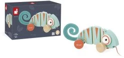 Janod Tropik - Trekfiguur Kameleon -Kinder Welt Verkauf janod tropik trekfiguur kameleon 3