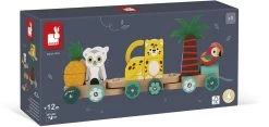 Janod Tropik - Trekfiguur Trein Tropen Express 6 Janod Tropik - Trekfiguur Trein Tropen Express -Kinder Welt Verkauf janod tropik trekfiguur trein tropen express 2