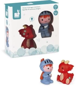 Janod - Wasserspritzer Ritter Und Leuchtdrache - Badespielzeug Für Babys Und Kleinkinder - Ab 10 Monaten, J04701 -Kinder Welt Verkauf janod wasserspritzer ritter und leuchtdrache badespielzeug fuer babys und kleinkinder ab 10 monaten j04701 3