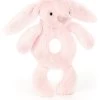 Jellycat Bashful Greifring Hase Rosa -Kinder Welt Verkauf jellycat bashful greifring hase rosa