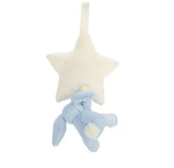 Jellycat Bashful Spieluhr Hase Blau - 28 Cm -Kinder Welt Verkauf jellycat bashful spieluhr hase blau 28 cm 3