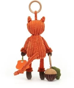 Jellycat Cordy Roy Fuchs Aktivitätenspielzeug - 28cm -Kinder Welt Verkauf jellycat cordy roy fuchs aktivitaetenspielzeug 28cm 3