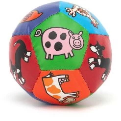 Jellycat Farm Tails Boing Ball - 10cm