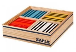 Micki KAPLA OCTOCOLOR, 100 Holzplättchen, 8 Verschiedene Farben -Kinder Welt Verkauf kapla octocolor 100 holzplaettchen 8 verschiedene farben 3
