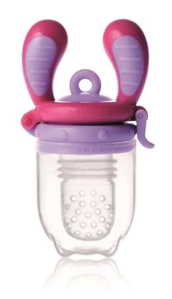 KidsMe Food Feeder Single Pack(Size:L) - Lavender(Tri-Fold Silicone Sac)