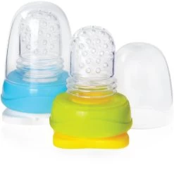 KidsMe Lebensmittelbeutel-Adapter 2PCS (4M )-Sky & Lime