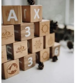 Kinderfeets Bambus ABC Blöcke - 18 Stück -Kinder Welt Verkauf kinderfeets bambus abc bloecke 18 stueck 2