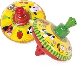 Janod Kreisel Klein "Bauernhof"/ Display 3X2 Motive (6 Stck.)