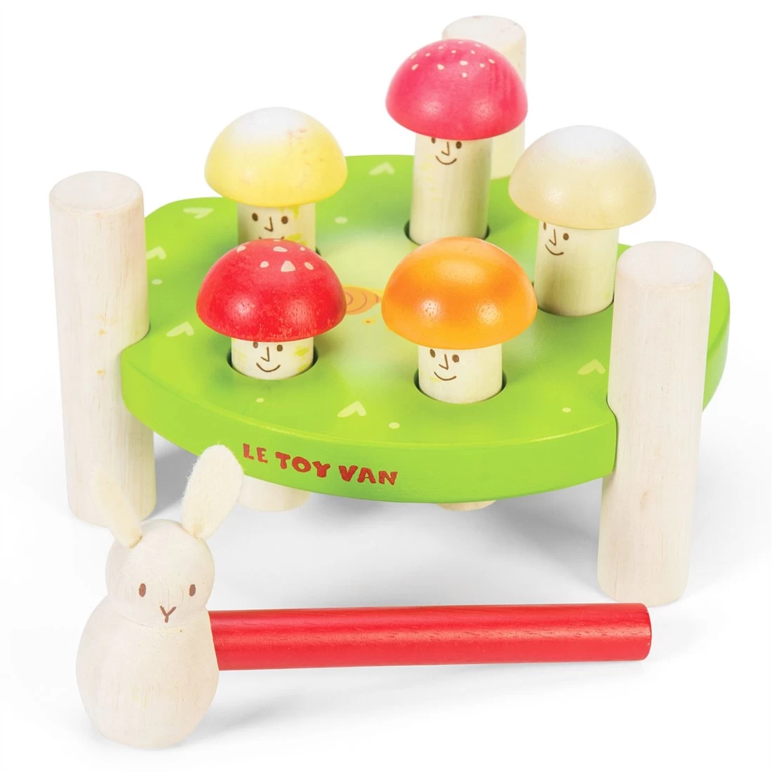 Le Toy Van – Pädagogisches Petilou Spiel „Mr Mushroom Hammer“ Aus Holz | Für Kleinkinder Geeignet – Für Mädchen & Jungen Ab 18 Monaten, PL092 3 Le Toy Van – Pädagogisches Petilou Spiel „Mr Mushroom Hammer“ Aus Holz | Für Kleinkinder Geeignet – Für Mädchen & Jungen Ab 18 Monaten, PL092