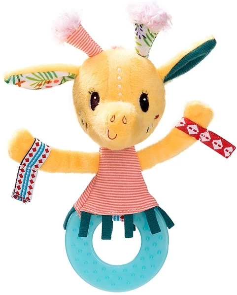 Lilliputiens Beißring Rassel - Zia Giraffe 3 Lilliputiens Beißring Rassel - Zia Giraffe