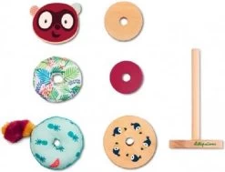 Lilliputiens GEORGES - Stapelpyramide -Kinder Welt Verkauf lilliputiens georges stapelpyramide 2