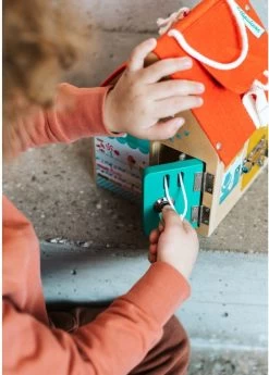 Lilliputiens Hölzernes Riegelhaus -Kinder Welt Verkauf lilliputiens houten grendelhuis 2