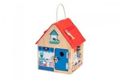 Lilliputiens Hölzernes Riegelhaus -Kinder Welt Verkauf lilliputiens houten grendelhuis