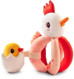 Lilliputiens Paulette Greift Nach Der Rassel