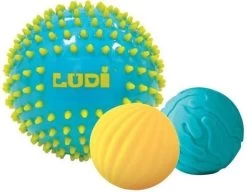 LUDI 3 BLAUE SINNESKUGELN