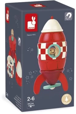 Janod Magnetischer Bausatz "Rakete Klein" 6 Janod Magnetischer Bausatz "Rakete Klein" -Kinder Welt Verkauf magnetischer bausatz quot rakete klein quot 2