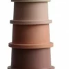 MUSHIE - STACKING CUP - Blütenblatt -Kinder Welt Verkauf mushie stacking cup bluetenblatt