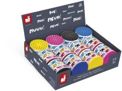 Janod Noisemaker "Kuh Bunt"/ Display 12 Stck. -Kinder Welt Verkauf noisemaker quot kuh bunt quot display 12 stck 2