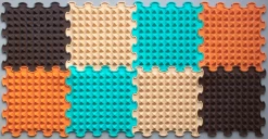 Ortoto Sensory Massage Puzzle Mats Little Pyramids Box 8 Stück