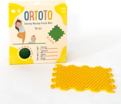 Ortoto Sensory Massage Puzzle Matte Gras Gelb -Kinder Welt Verkauf ortoto sensory massage puzzle matte gras gelb 2