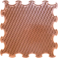 Ortoto Sensory Massage Puzzle Matte Gras Vollmilchschokolade